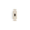 Leviton Single Gang Decora Insert With HDMI Feedthrough Quickport Connector Ivory 41647-I
