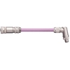 Igus BUS9041006 24 AWG 1P M12 5 Poles Socket A / Pin Angled B Connector Phoenix Contact PVC Harnessed Profibus Cable
