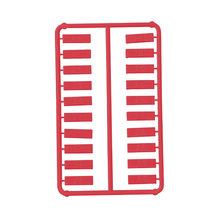 0.56x0.18 Plastic Snap Icon Data Image Faceplate ABS CIDRD-C (Pack of 100)