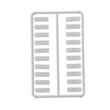 0.56x0.18 Plastic Snap Icon Data Image Faceplate ABS CIDWH-C (Pack of 100)