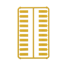 0.56x0.18 Plastic Snap Icon Data Image Faceplate ABS CIDYL-C (Pack of 100)