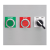 2.40x2.40 Thermal Transfer Raised Panel Push Button TDP Printer Label Polyester C240X240A0T-30 (Pack of 500)