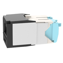 1 Port 28-30 AWG Mini-Com Cat6A 10Gig Jack Module TG Style UTP RJ45 CJT6X88TGBL