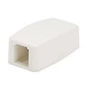 1 Port Mini-Com Surface Mount Boxe Quick Release ABS CBXQ1WH-A
