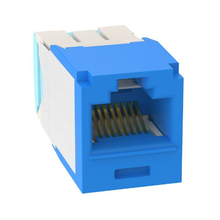 1 Port 28-30 AWG Mini-Com Cat6A 10Gig Jack Module TG Style UTP RJ45 CJT6X88TGBU