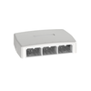 6 Port Mini-Com Surface Mount Boxe Quick Release ABS CBXQ6IW-A