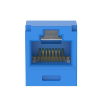 1 Port 28-30 AWG Mini-Com Cat6A 10Gig Jack Module TG Style UTP RJ45 CJT6X88TGBU