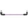 Igus CAT9240570 26 AWG 4P RJ45 L Lower A / T Inward B Angled Connector Crossover Hirose PUR Harnessed CAT5e Cable