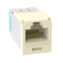 1 Port 28-30 AWG Mini-Com Cat6A 10Gig Jack Module TG Style UTP RJ45 CJT6X88TGEI