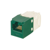 22-26 AWG Mini-Com Cat6 Plus Keyed C Jack Module TG Style UTP RJ45 CJK688TGGR