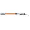 Igus MAT9020001 16/4C 18/2P Round Plug Socket A / Open End B Connector PUR LTi DRIVES KM3-KSxxx Servo Cable