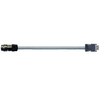 Igus MAT9822001 (3x(2x0.25))C Circular Plug A / SUB-D Pin B Connector PUR Mitsubishi Electric MR-J3ENSCBL-H Motor Cable