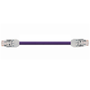 Igus CAT9340060 26 AWG 4P RJ45 Metal A/B Connector Straight Yamaichi PVC Harnessed CAT5e Cable