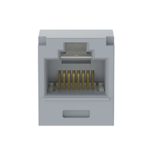 1 Port 28-30 AWG Mini-Com Cat6A 10Gig Jack Module TG Style UTP RJ45 CJT6X88TGIG