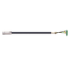 Igus MAT9960605 16 AWG 4C Round Plug Socket A Connector TPE Danaher Motion 107489 Motor MK SR3 230V Cable