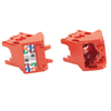 22-26 AWG Mini-Com Cat6 Left/Right 45 Angle Wire Cap TG Style UTP Module CJLRCAPRD-C