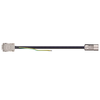 Igus MAT9330021 24 AWG 6P Round Plug Socket A / SUB-D Pin B Connector TPE Danaher Motion 85035 500V Signal Cable