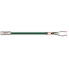 Igus MAT9610001 16/4C 18/2P 8-Pin Female Intercontec Connector PVC B&R i8CMxxx.12-1 Motor Cable