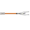 Igus MAT9750702 16/4C 18/2P SUB-D Pin Connector PVC Elau E-MO-111 SH-Motor 1.5 Servo Cable