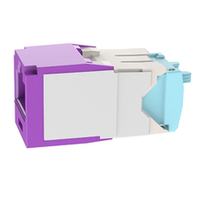 1 Port 28-30 AWG Mini-Com Cat6A 10Gig Jack Module TG Style UTP RJ45 CJT6X88TGVL (Pack of 10)