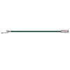 Igus MAT9410005 8/4C 16/2P Open End A / Plug Socket B Connector PVC SEW 0199 1981 Servo Cable