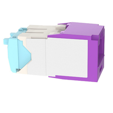 1 Port 28-30 AWG Mini-Com Cat6A 10Gig Jack Module TG Style UTP RJ45 CJT6X88TGVL (Pack of 10)