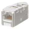 1 Port 22-26 AWG Mini-Com Cat6A Plus 45 Angled Jack Module TG Style Shielded RJ45 CJSLR6X88TGWHY
