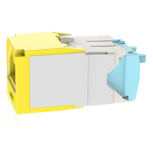 1 Port 28-30 AWG Mini-Com Cat6A 10Gig Jack Module TG Style UTP RJ45 CJT6X88TGYL