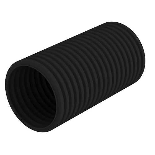 10 Ft 3/8" Split Wire Loom Conduit – Black Polyethylene Tubing – 225FWY SLT-38.10