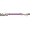 Igus BUS9041201 24 AWG 1P M12 5 Poles Socket A / Pin B Connector Phoenix Contact TPE Harnessed Profibus Cable