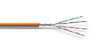 1000' 23AWG 4Pair GenSpeed 6000 Cat6 Copper CMR Cable Orange