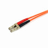 FIBLCST2 - 2m Fiber Optic Cable - Multimode Duplex 62.5/125 LSZH Fiber Jumper Cord - LC/ST