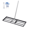 Lawn Leveling Rake 30x10in w/ 83.9
