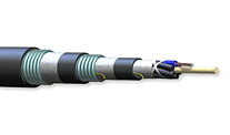 Corning Multi Fiber 50µm, 62.5µm Altos LT Gel Filled Triple Jacket Double Armored Cable