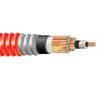 500 MCM 3C HVTECK Copper 260 mil NLEPR TS AIA 25kV 100% IL Red PVC Jacket CSA
