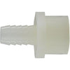 1/4 X 1/4 Hose Barb X FIP White Nylon Adapter 33053W
