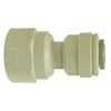 1/4 X 1/4 Plastic Push-In X FIP Adapter 20035P
