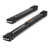 Heavy Duty Furniture Appliances Roller 660 lbs Total Load Extendable Appliance Rollers Mobile Washing Machine Base Fridge Stand Dolly Movers for Refrigerators Black