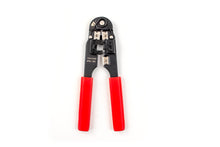 8×8 Built-In Cutting-Stripping Blade Crimp Tool For RJ45 Black Grip Handle 078-1016