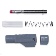Retractable 14-18 AWG Stackable Banana Plug BU-32614 (Pack Of 20)