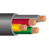 4/3 Round Twisted Copper PVC Jacketed THW Submersible Pump Cable 600V