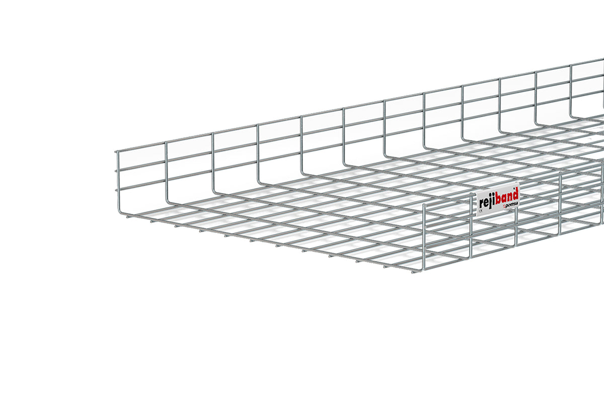 Pemsa Rejiband Wire Mesh Cable Tray 4 H X 18 W X 10 L CPI 60213450 003 pemsa-rejiband-wire-mesh-cable-tray-4-h-x-18-w-x-10-l-cpi-60213450-003