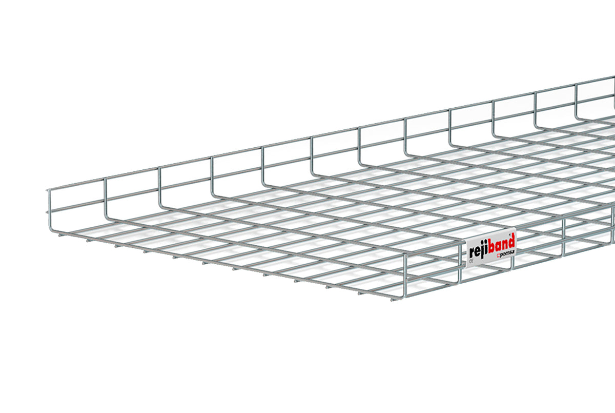 Pemsa Rejiband Wire Mesh Cable Tray 2 H X 12 W X 10 L CPI 60212300 0 pemsa-rejiband-wire-mesh-cable-tray-2-h-x-12-w-x-10-l-cpi-60212300-0