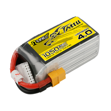 Tattu R-Line Version 4.0 1050mAh 6S1P 22.2V 130C Lipo Battery Pack With XT60 Plug