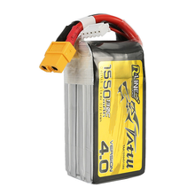 Tattu R-Line Version 4.0 1550mAh 4S1P 14.8V 130C Lipo Battery Pack With XT60 Plug