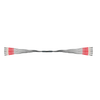 Igus LWL9040045 6Fiber Connector AB-ST 62.5μm Multimode Gradient Glass Harnessed CFLG.G Optic Cable
