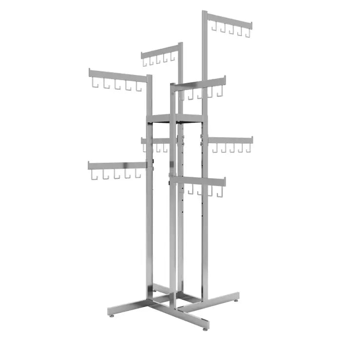 Econoco K48 T Style Adjustable Shoe Rack