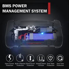12 Volt Engine 2500A Lithium Powerful Jump Starter W/ Air Inflator JA302