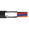 20 AWG 4P PLTC Overall Shield Instrumentation Tray Cable PVC Jacket 300V 105°C