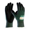 Maxi flex 34-8743 Yarn Glove with Nitrile Coating, Micro foam Grip (12 Pairs)